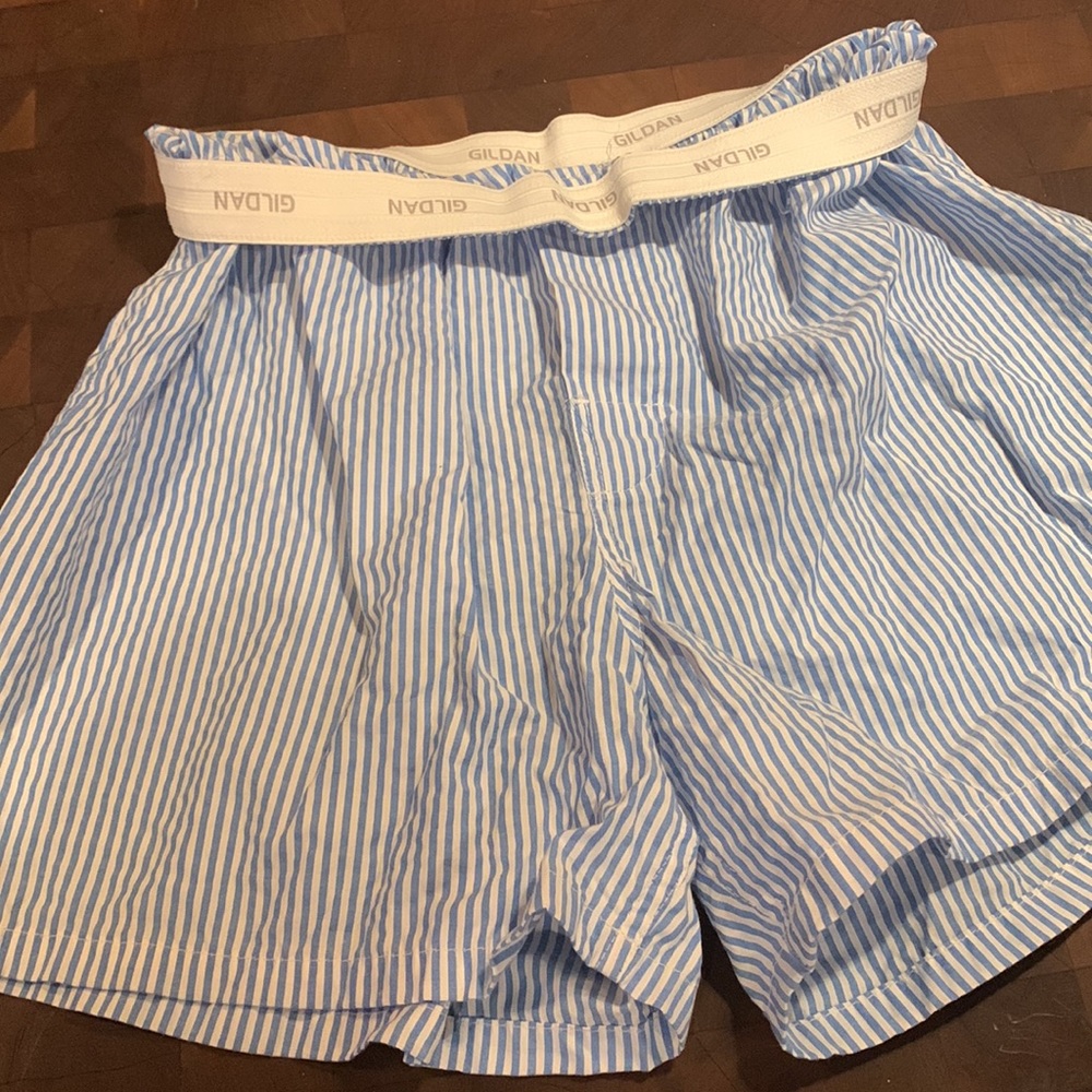 2 for 1 price! 2 Boxer Style Shorts for 8 bucks! Small Both For Price of 1
